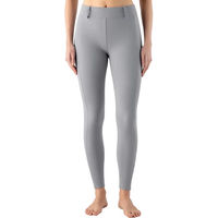 Produktbild von Equiline Steref Reitleggings Damen Full Grip aus Nylon in Grau