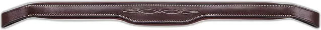 Produktbild von Equiline Stirnband aus Leder für Pferde in Schwarz oder Braun