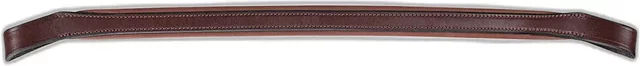 Produktbild von Equiline Stirnband aus Leder für Warmblut Pferde in Schwarz oder Braun