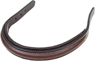 Produktbild von Equiline Stirnband Bj101 aus Leder für Pferde
