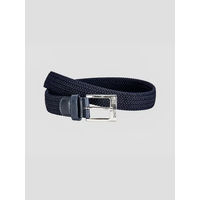 Produktbild von Equiline Stretchgürtel geflochten Blau Unisex Gummi 80 cm