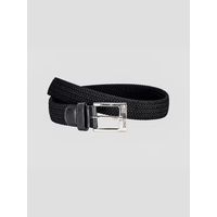 Produktbild von Equiline Stretchgürtel geflochten Schwarz 80 cm