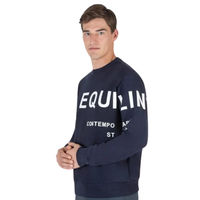 Produktbild von Equiline Sweatshirt Fleece für Herren in Calic Blue
