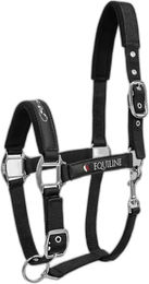 Equiline Timmy Stallhalfter für Pferde in Schwarz Größe Vollblut – Bild 1 von 3