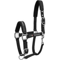 Produktbild von Equiline Timmy Stallhalfter für Pferde in Schwarz Größe Vollblut