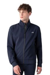 Equiline Trainingsjacke Carlec Blue wasserdichte Reitjacke für Herren in Blau – Bild 1 von 1