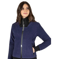 Produktbild von Equiline Trainingsjacke Carolc Cobalt Reitjacke für Damen aus Fleece in Blau