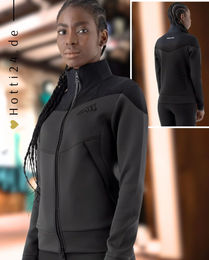 Produktbild von Equiline Trainingsjacke Cartac Black Reitjacke Schwarz
