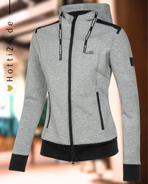 Produktbild von Equiline Trainingsjacke Cerriec Grey Melange Reitjacke Grau
