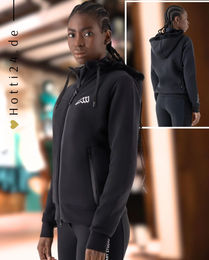 Produktbild von Equiline Trainingsjacke Cunga Reitjacke Schwarz Winter