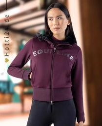 Produktbild von Equiline Trainingsjacke Gur Amaranth Reitjacke für Damen Winter