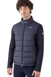 Produktbild von Equiline Trainingsjacke Ralf Steppjacke für Herren in Blau mit Fleece