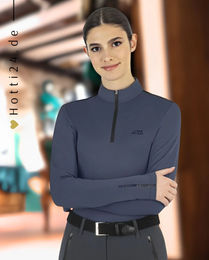 Produktbild von Equiline Trainingsshirt Camilc Blue für Damen in Blau