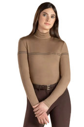 Produktbild von Equiline Trainingsshirt Eojie für Damen in Camel Beige