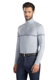 Produktbild von Equiline Trainingsshirt Etek Reitshirt Grau