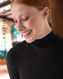 Produktbild von Equiline Trainingsshirt Gargeng für Damen in Schwarz und Silber
