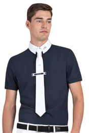 Equiline Turnierhemd Celirac Blue Reitshirt für den Sommer in Blau – Bild 1 von 1