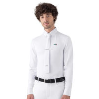 Produktbild von Equiline Turnierhemd David White Reitshirt für Herren in Weiß