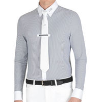 Produktbild von Equiline Turnierhemd Egare Diplomatic Blue Reitshirt für Herren in Blau