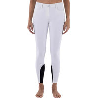 Produktbild von Equiline Turnierhose Mid Grip Reithose Damen Weiß Größe 40 IT