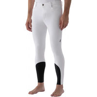 Produktbild von Equiline Turnierhose Mid Grip Reithose für Herren in Weiß Größe 46 IT