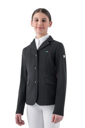 Produktbild von Equiline Turnierjacket Carolink Black für Kinder in Schwarz