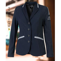Produktbild von Equiline Turnierjacket Caspec Blue Damen Sommerturnierjacke Blau