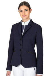 Produktbild von Equiline Turnierjacket Celc für Damen in Navy Blau ganzjährig nutzbar