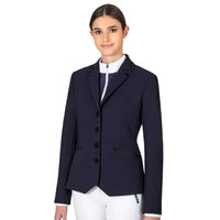 Produktbild von Equiline Turnierjacket Celc für Damen in Navy Blau ganzjährig nutzbar