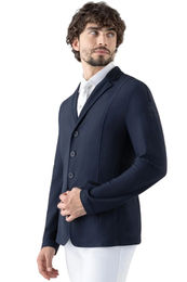 Produktbild von Equiline Turnierjacket Crokirk Blue für Herren Sommer mit Meshgewebe