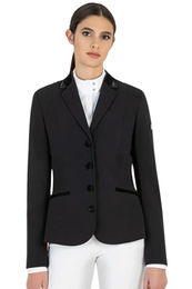 Produktbild von Equiline Turnierjacket Goldag Black für Damen in Schwarz und Gold