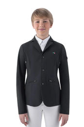 Produktbild von Equiline Turnierjacket Jonnyk Black für Kinder in Schwarz
