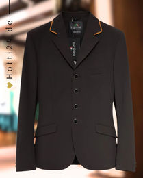 Produktbild von Equiline Turnierjacket Softshell für Herren in Braun wasserabweisend