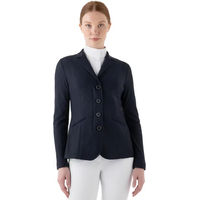 Produktbild von Equiline Turnierreitjacke Damen Eqcassiopea mit Meshgewebe in Marineblau