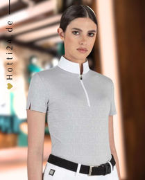 Produktbild von Equiline Turniershirt Clarac Ice Reitshirt für Damen in Grau