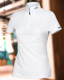 Produktbild von Equiline Turniershirt Colid White Reitshirt für Damen in Weiß