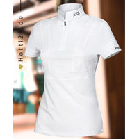 Produktbild von Equiline Turniershirt Colid White Reitshirt für Damen in Weiß