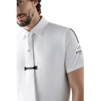 Produktbild von Equiline Turniershirt Cooac Weiß für Herren aus Polyester