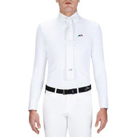 Produktbild von Equiline Turniershirt EQ David Herren Langarm Weiß