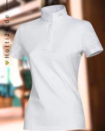 Produktbild von Equiline Turniershirt Esdie White für Damen in Weiß