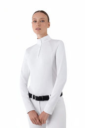 Produktbild von Equiline Turniershirt Ghitak Weiß für Damen