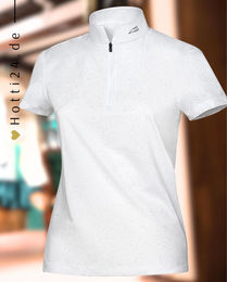 Produktbild von Equiline Turniershirt Gliteg Weiß