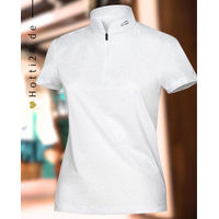 Produktbild von Equiline Turniershirt Gliteg Weiß
