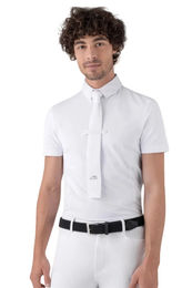 Produktbild von Equiline Turniershirt Victork Weiß für Herren