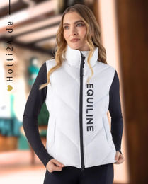 Produktbild von Equiline Weste Cilet White für Damen in Weiß