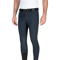 Produktbild von Equiline Willow Reithose für Herren mit Kniegrip aus Mikrofaser in Blau