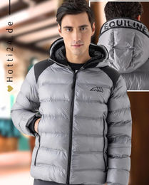 Produktbild von Equiline Winterjacke Cortego Reitjacke für Herren in Grau aus Polyester