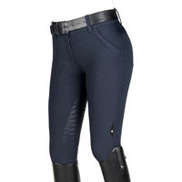 Produktbild von Equiline X-Shape Half Grip Reithose Damen Blau Größe 44