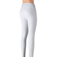 Produktbild von Equiline XMAS Connyk Kniegrip Reitleggings Winter Damen Blau Weiß Polyamid Größe S