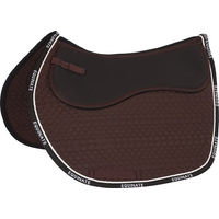 Produktbild von Equinate 3 Zonen Korrektur Schabracke Allround für Warmblut mit Memory Foam Braun
